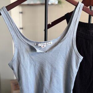 HYFVE Tank. Junior/Misses Size M. Light Chalky Blue.